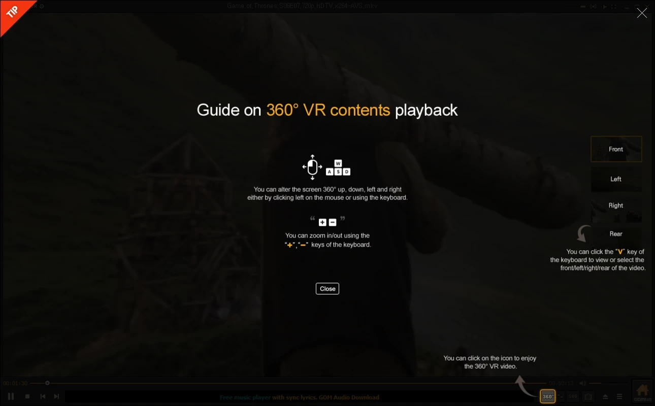 GOM Player – screenshot 3